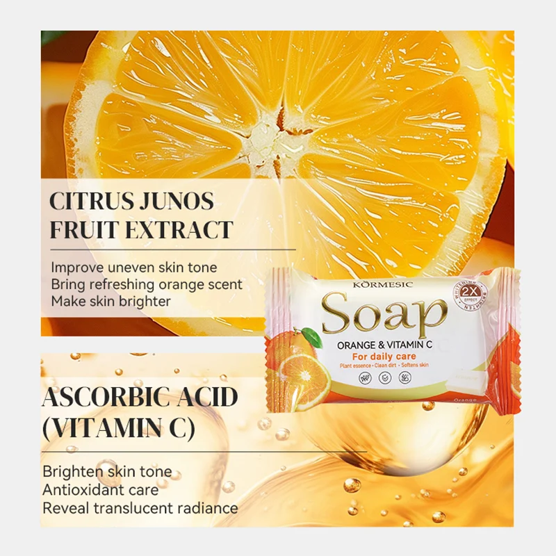 Kormesic Orange & Vitamin C Soap — image 7