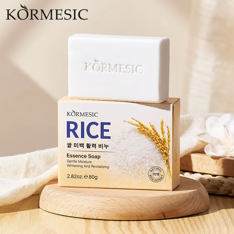 Kormesic Rice Whitening And Revitalizing Eseence Soap — image 4