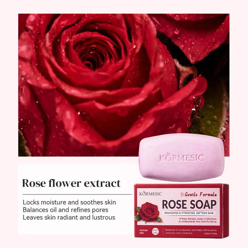 Kormesic Skin-purifying Rose Soap — image 2