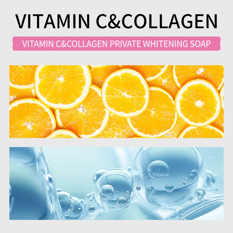 Kormesic Vitamin C & Collagen Intimate Whitening Soap For 90g — image 4