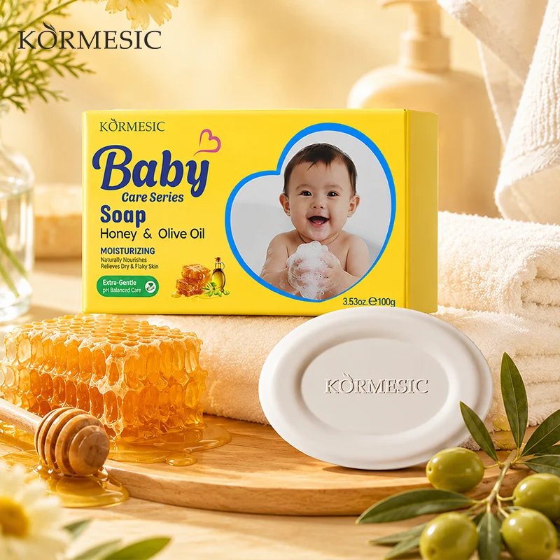 Kormesickormesic Honey & Olive Oil Baby Soap — image 3