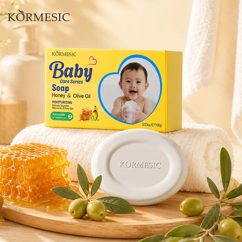 Kormesickormesic Honey & Olive Oil Baby Soap — image 4