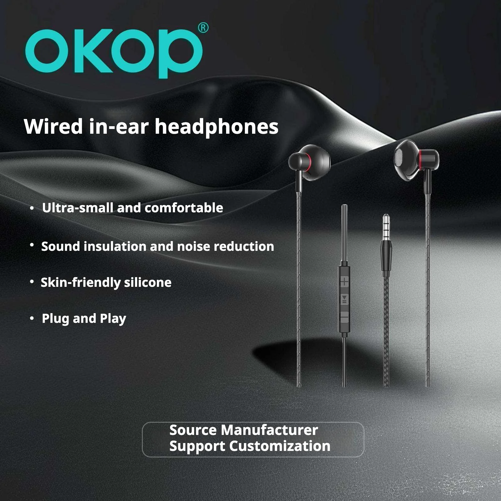 KP-234 In-ear Wired Headphones 3.5mm With Inline Controls High-quality Audio Zero… — image 2