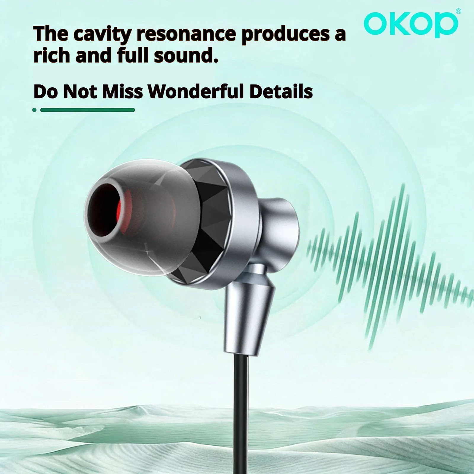 KP-239 In-ear Wired USB-C Headphones High-quality Audio High Volume Low Latency For… — image 4
