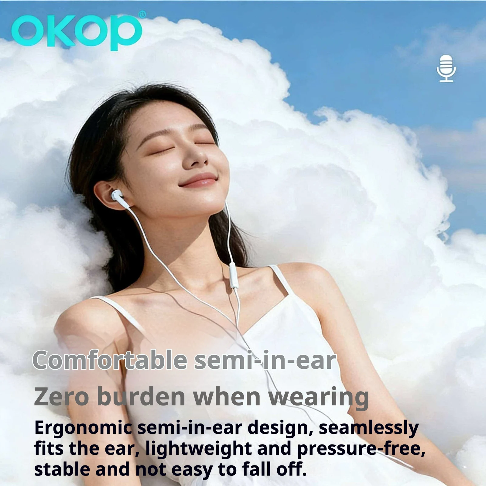 KP-243 New In-ear USB-C Wired Earphones With In-line Controls High Volume Sound… — image 5