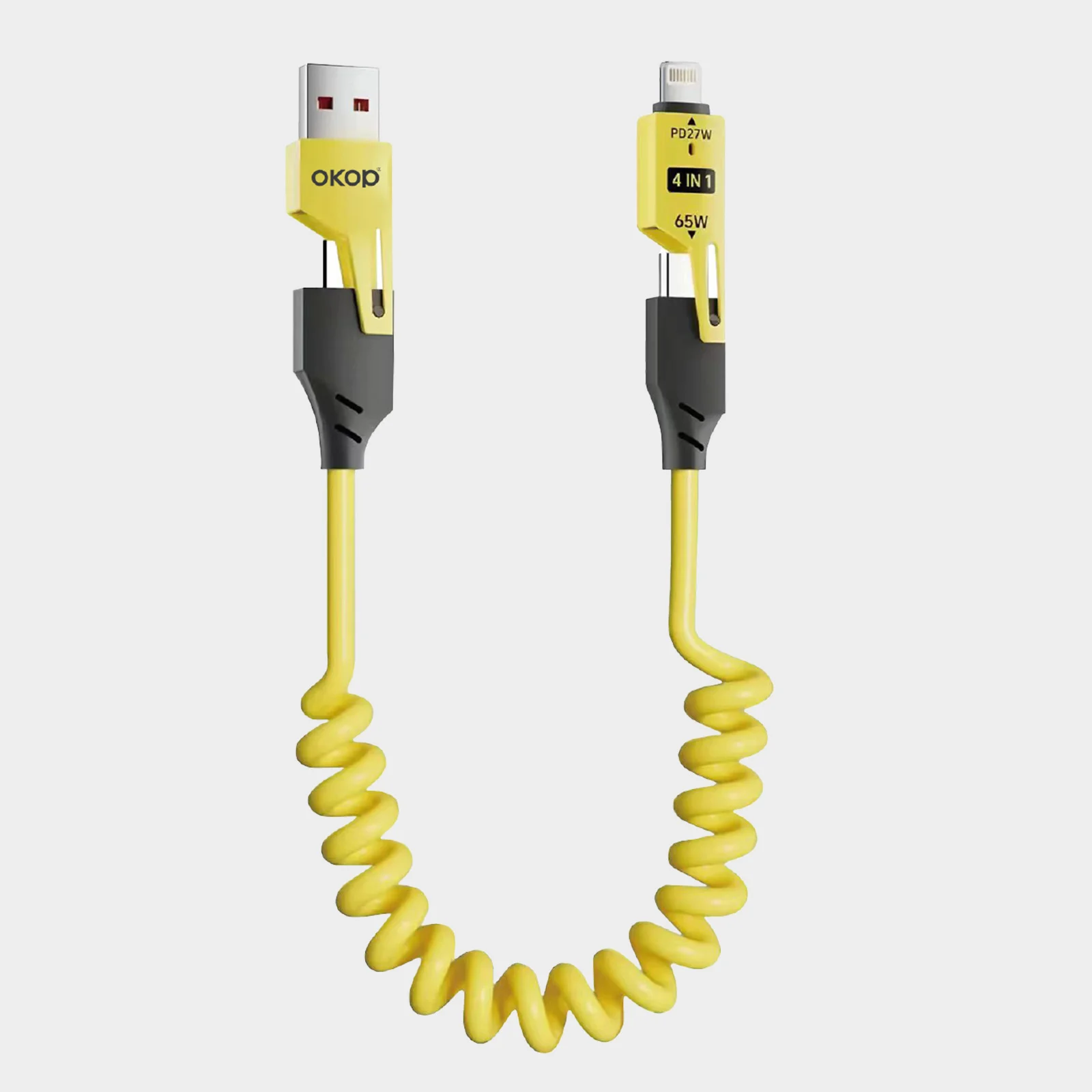 KP-314 3-in-1 4-in-1 65W Retractable Charging Cable Fast For Appl Huawe Product — image 6