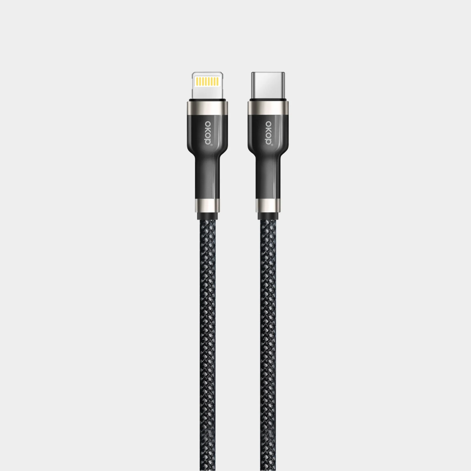 KP-318 Braided 65W Fast-charging Data Cable Durable Overcharge Protection Type-c… — variant image