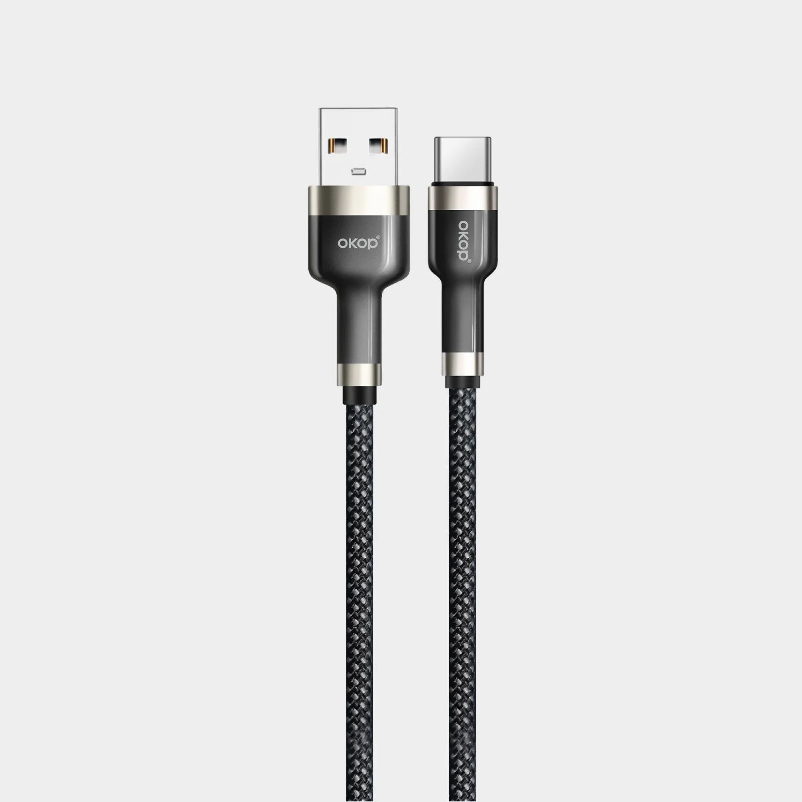KP-318 Braided 65W Fast-charging Data Cable Durable Overcharge Protection Type-c… — variant image