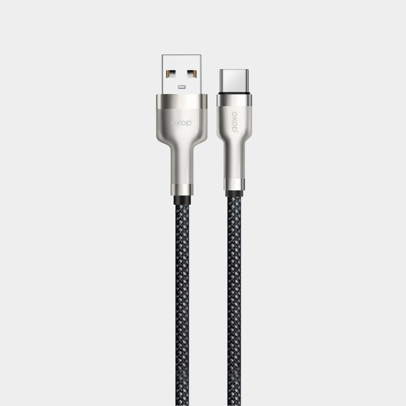 KP-318 Braided 65W Fast-charging Data Cable Durable Overcharge Protection Type-c… — variant image