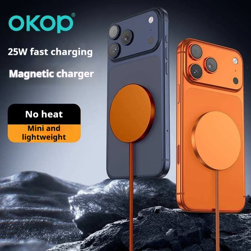 KP-325 Best-selling 25W High-power Magnetic Wireless Fast Charger Qi2 Compatible… — image 7