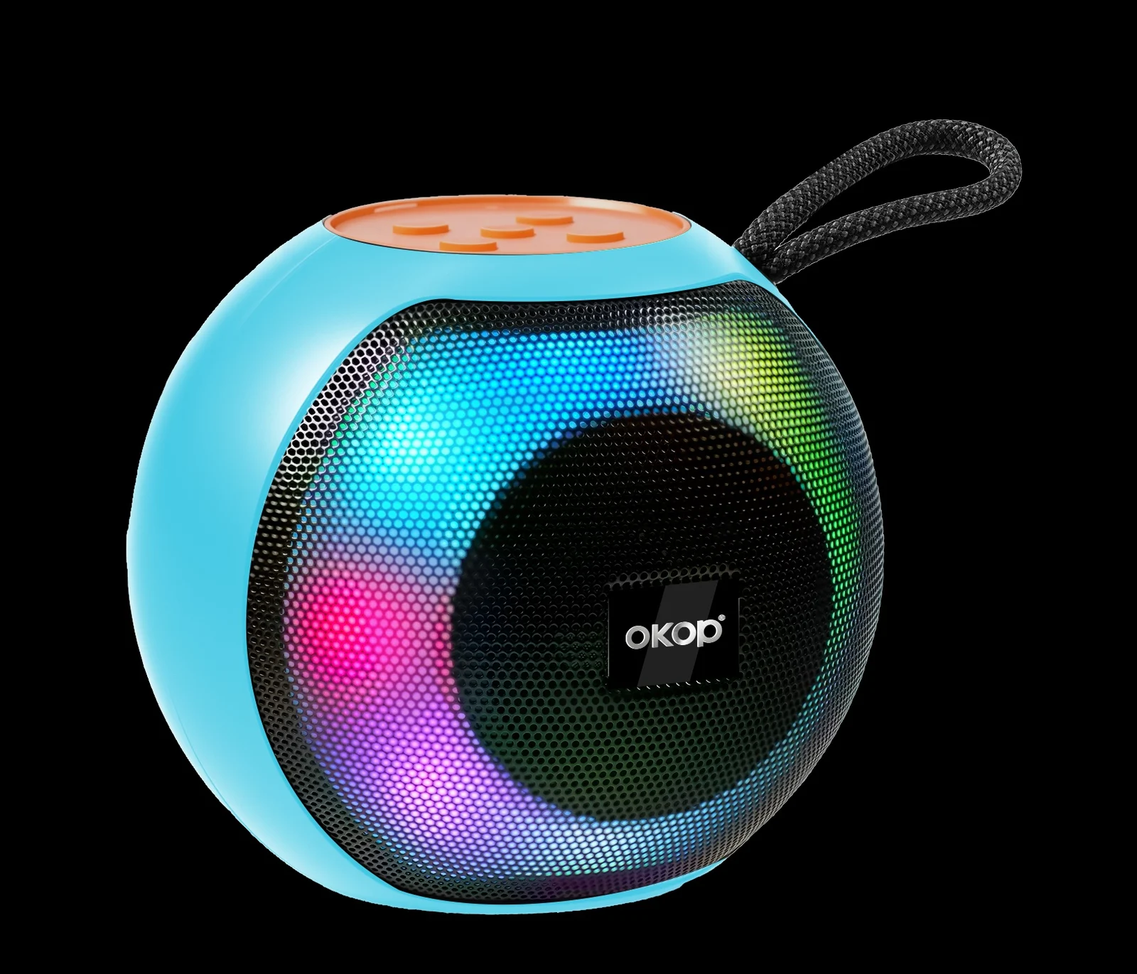 KP-586 Best-selling Wireless Bluetooth Speaker With Portable Handle And RGB Lighting… — image 4