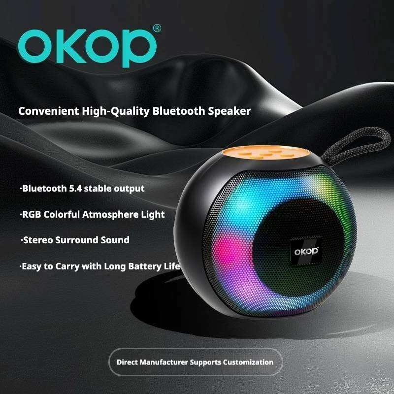 KP-586 Best-selling Wireless Bluetooth Speaker With Portable Handle And RGB Lighting… — image 8