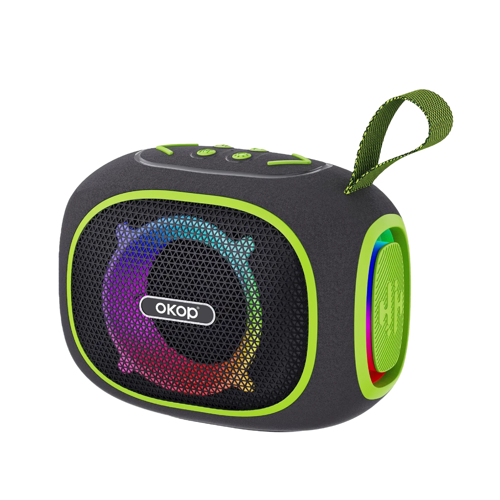 KP-853 New Wireless Bluetooth Speaker Long Battery Life Portable Handle RGB Lighting… — image 8