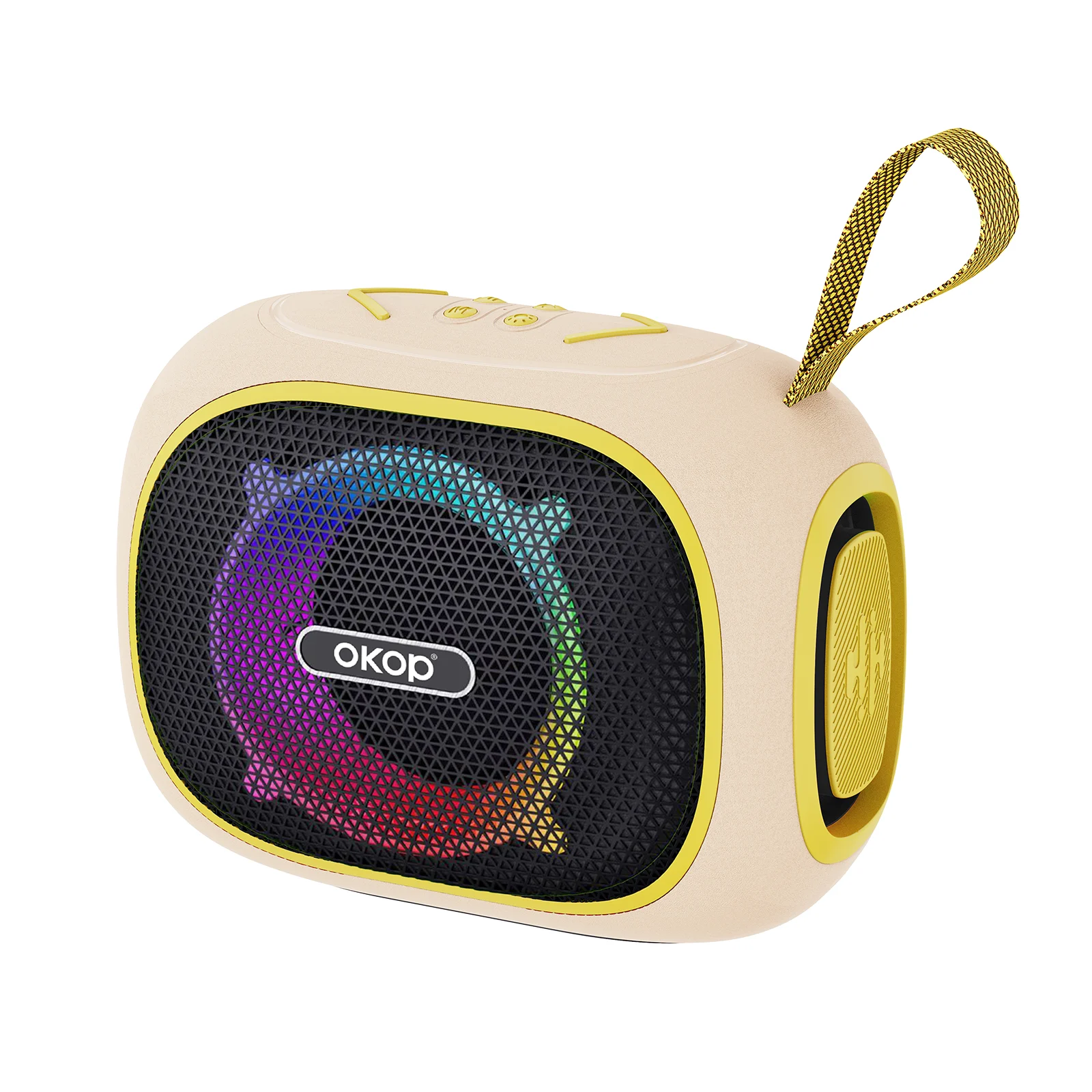 KP-853 New Wireless Bluetooth Speaker Long Battery Life Portable Handle RGB Lighting… — image 4