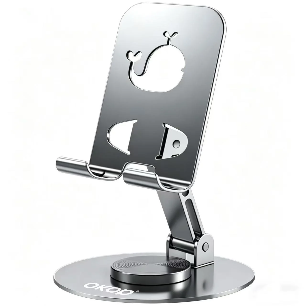 KP-934 Metal Desktop Phone Tablet Stand Adjustable Foldable Rotatable Ideal For… — image 6