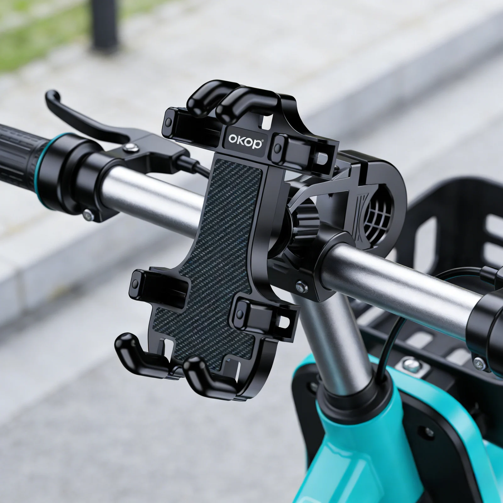 KP-938 Bicycle Vehicle Phone Mount 360-degree Adjustable Navigation Holder — image 3