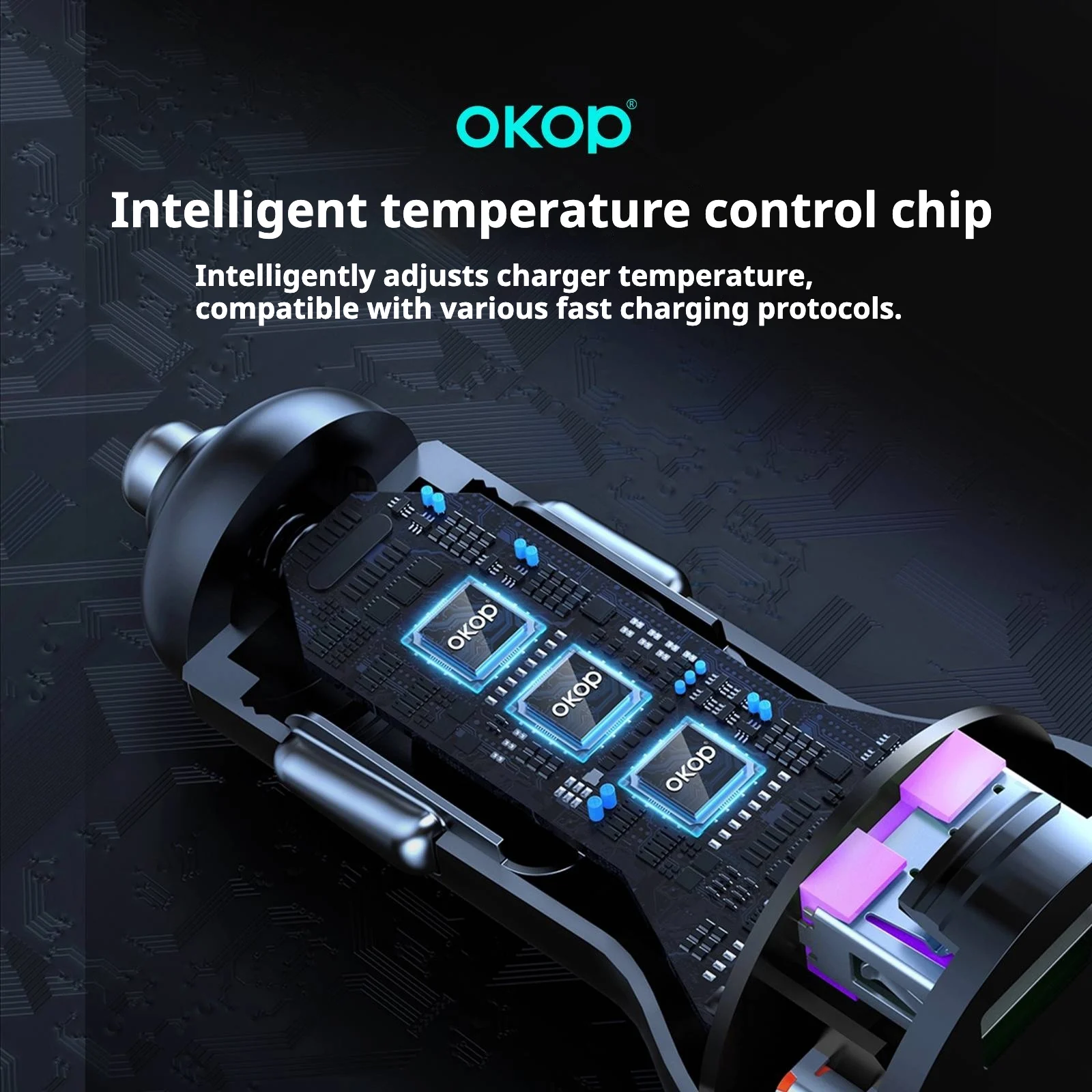 Kp-c102 In-stock Multi-port Car Charger USB Type-c With Super-fast Charging And MP3… — image 8