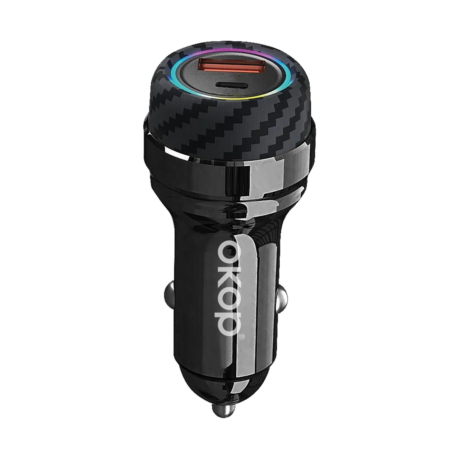 Kp-c104 Best-selling Multi-port Car Charger With Super-fast Charging MP3 Player… — image 4