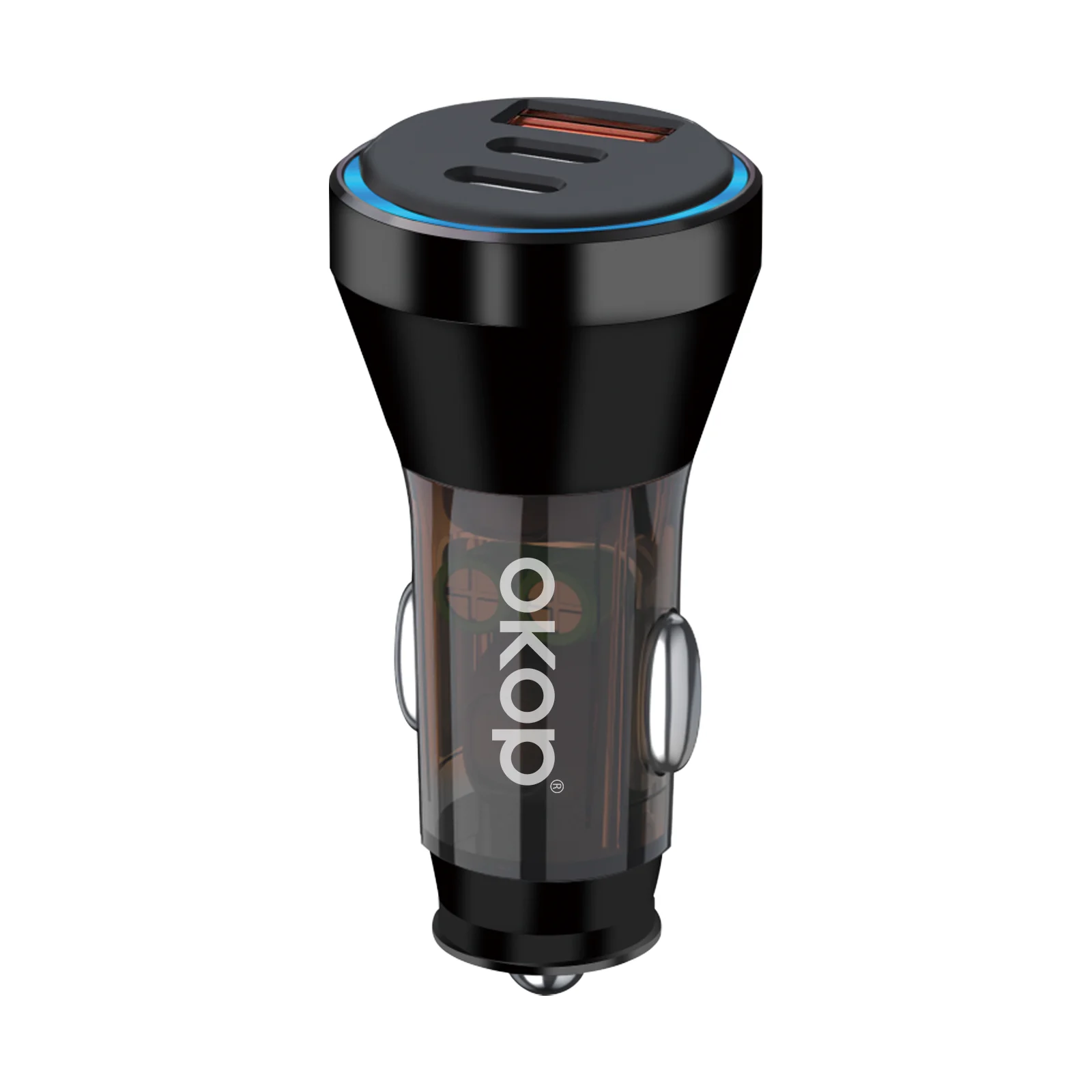 Kp-c105 Best-selling Multi-port Car Charger USB Type-c With Super-fast Charging And… — image 8