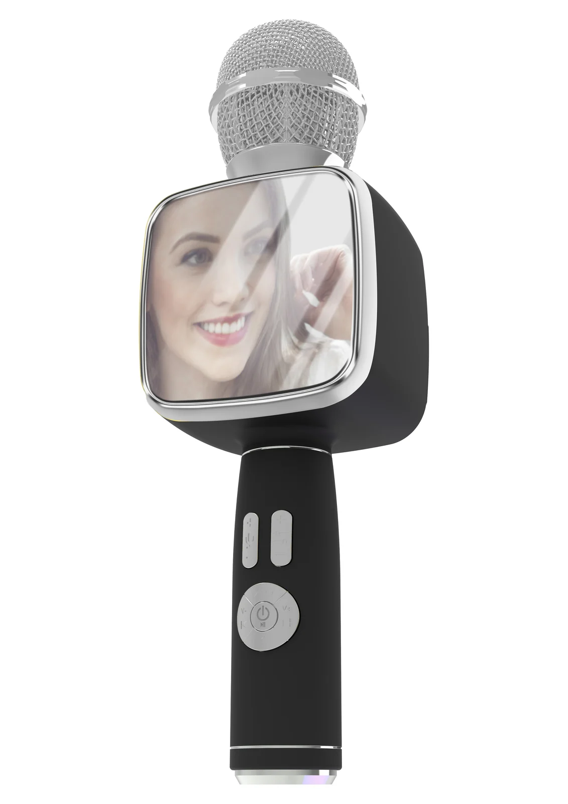 Kp-m111 Wireless Bluetooth Microphone Home Karaoke Speaker Condenser Mic All-in-one… — image 2