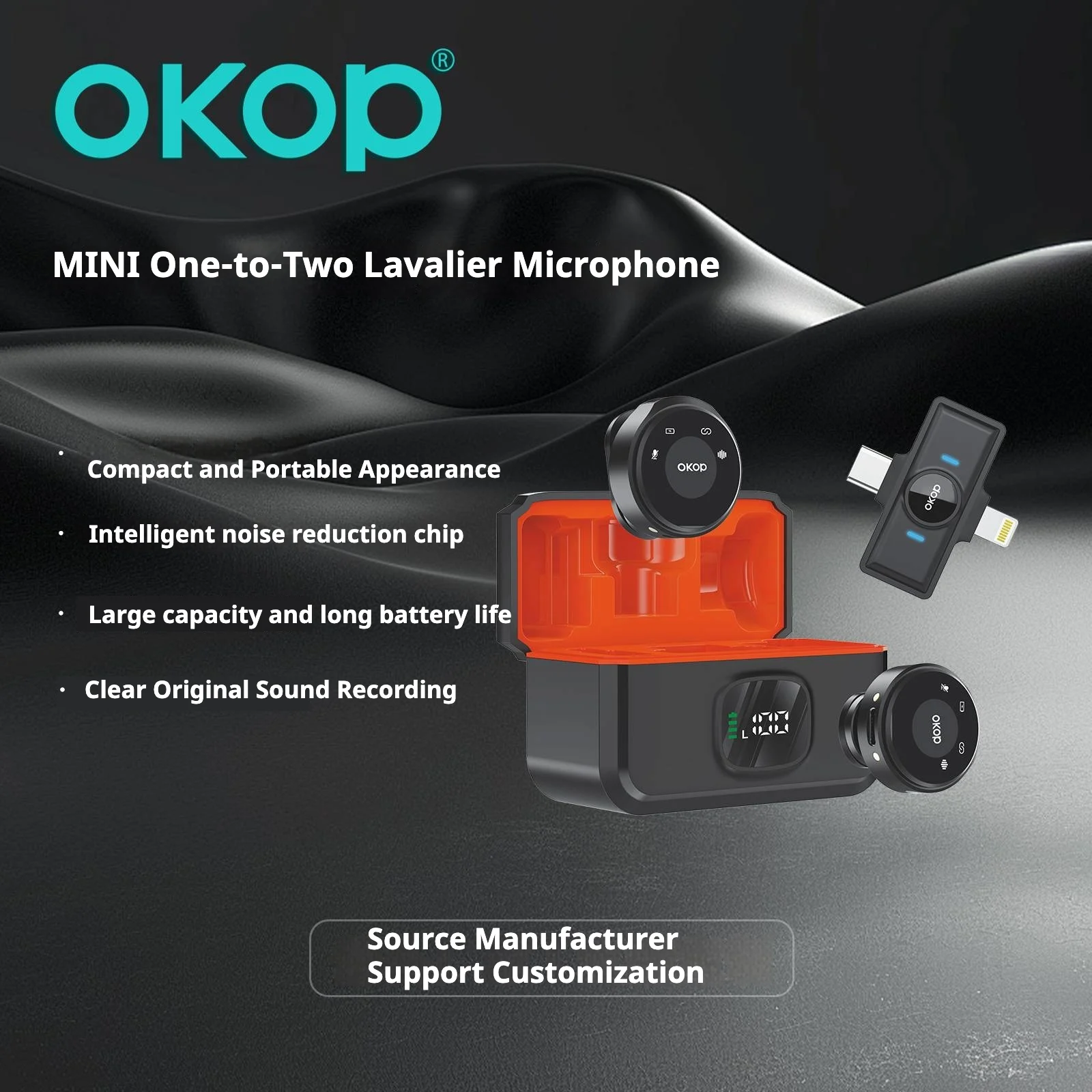 Kp-m116 Wireless Lavalier Microphone New Model For Vlogs Livestreaming And Short-form… — image 3