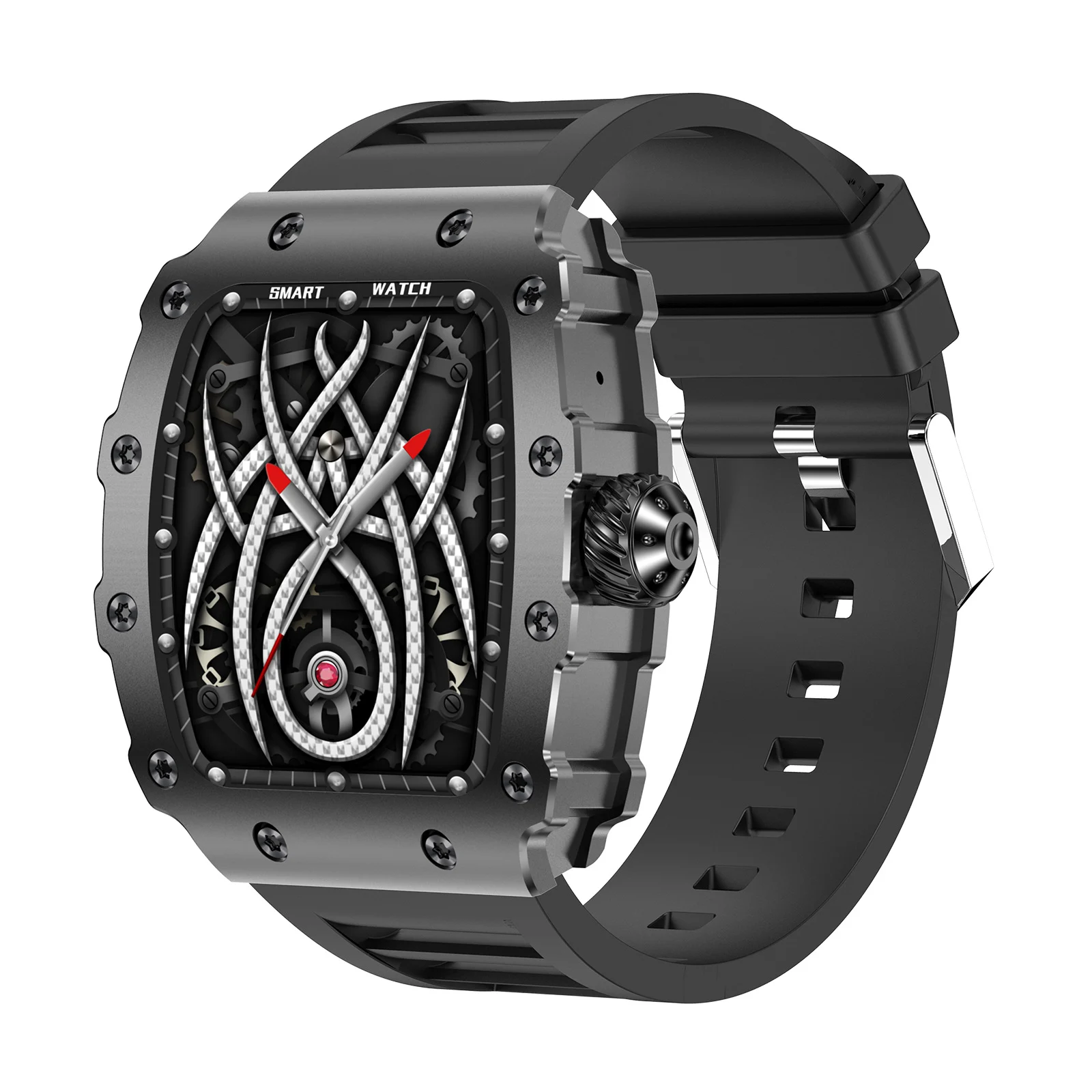 Kp-s100 Smartwatch Heart Rate Blood Pressure Monitoring Bluetooth Calling Sports… — image 6
