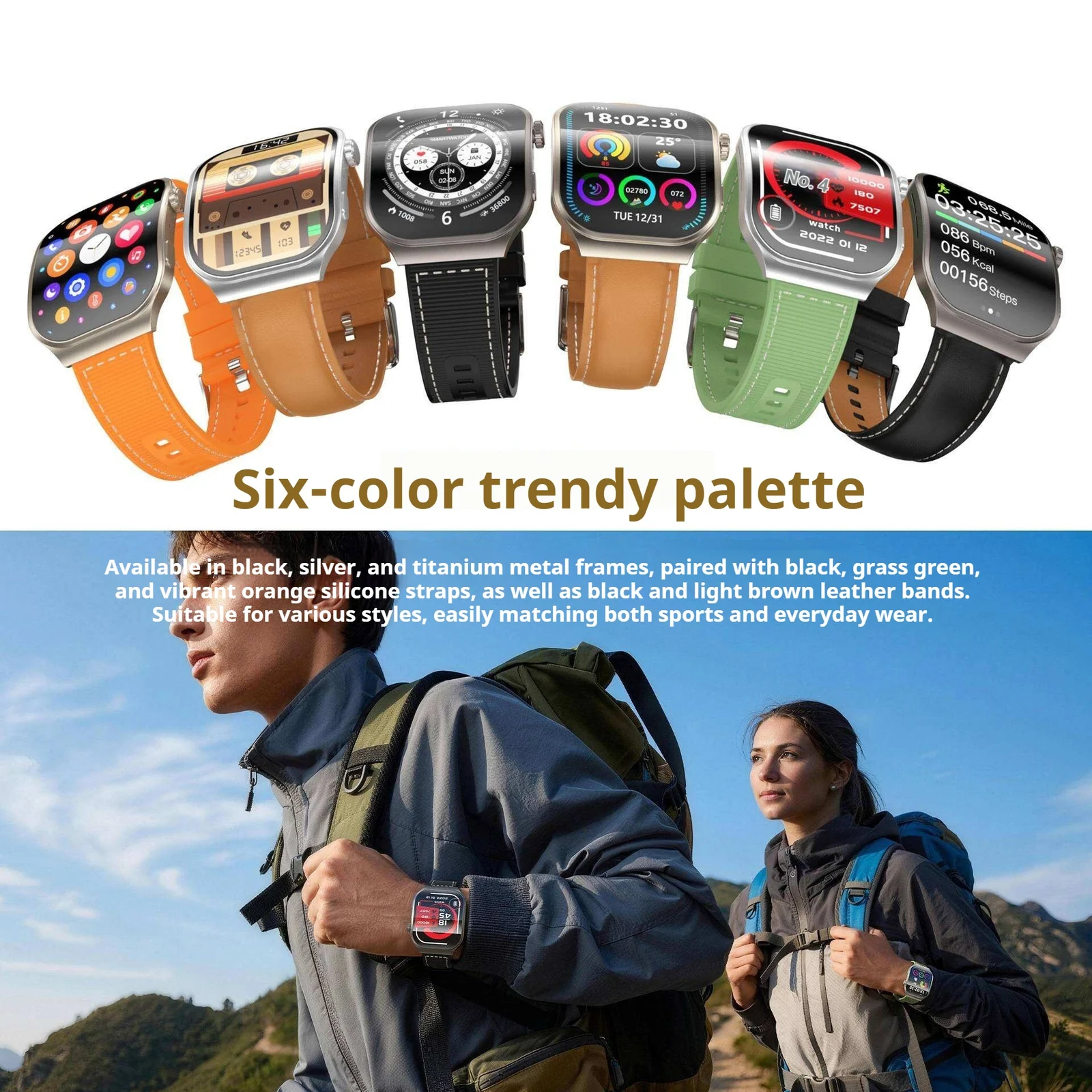 Kp-s112 Curved-screen Smartwatch New Model With Calling Heart Rate Health Monitoring… — image 6