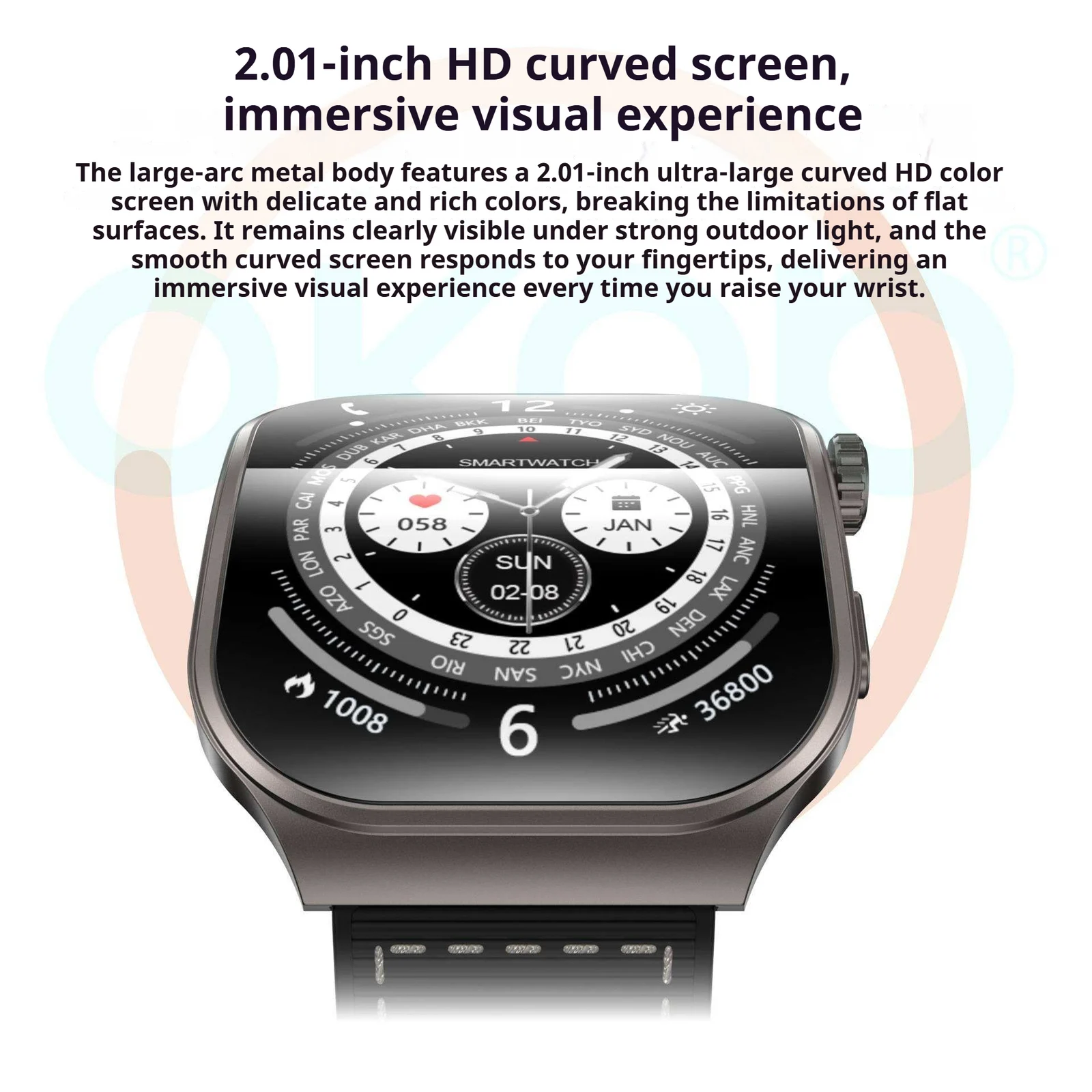 Kp-s112 Curved-screen Smartwatch New Model With Calling Heart Rate Health Monitoring… — image 5