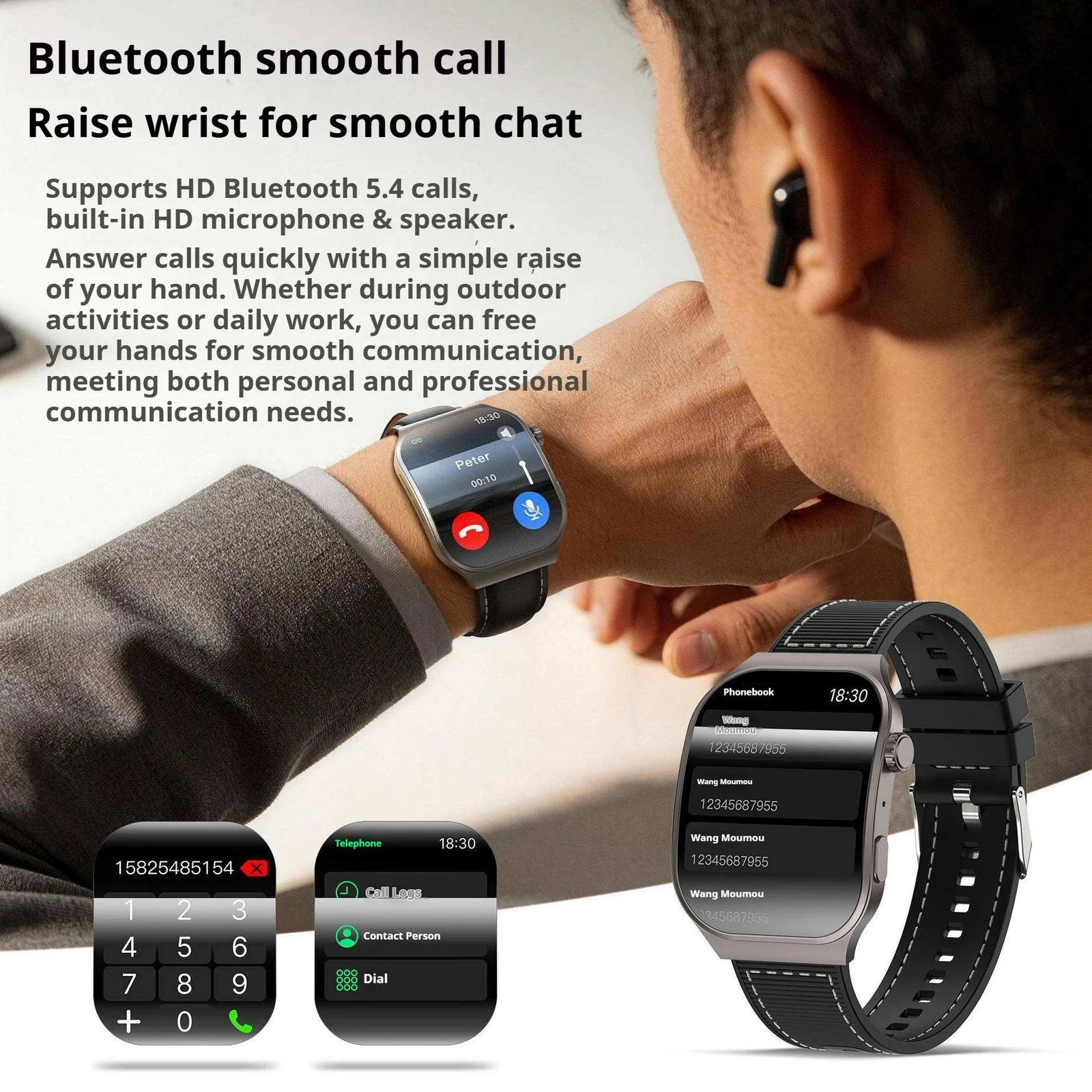 Kp-s112 Curved-screen Smartwatch New Model With Calling Heart Rate Health Monitoring… — image 7