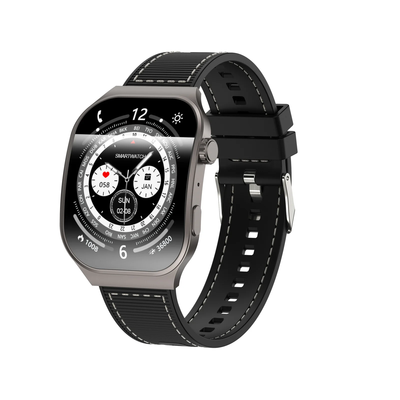 Kp-s112 Curved-screen Smartwatch New Model With Calling Heart Rate Health Monitoring… — variant image