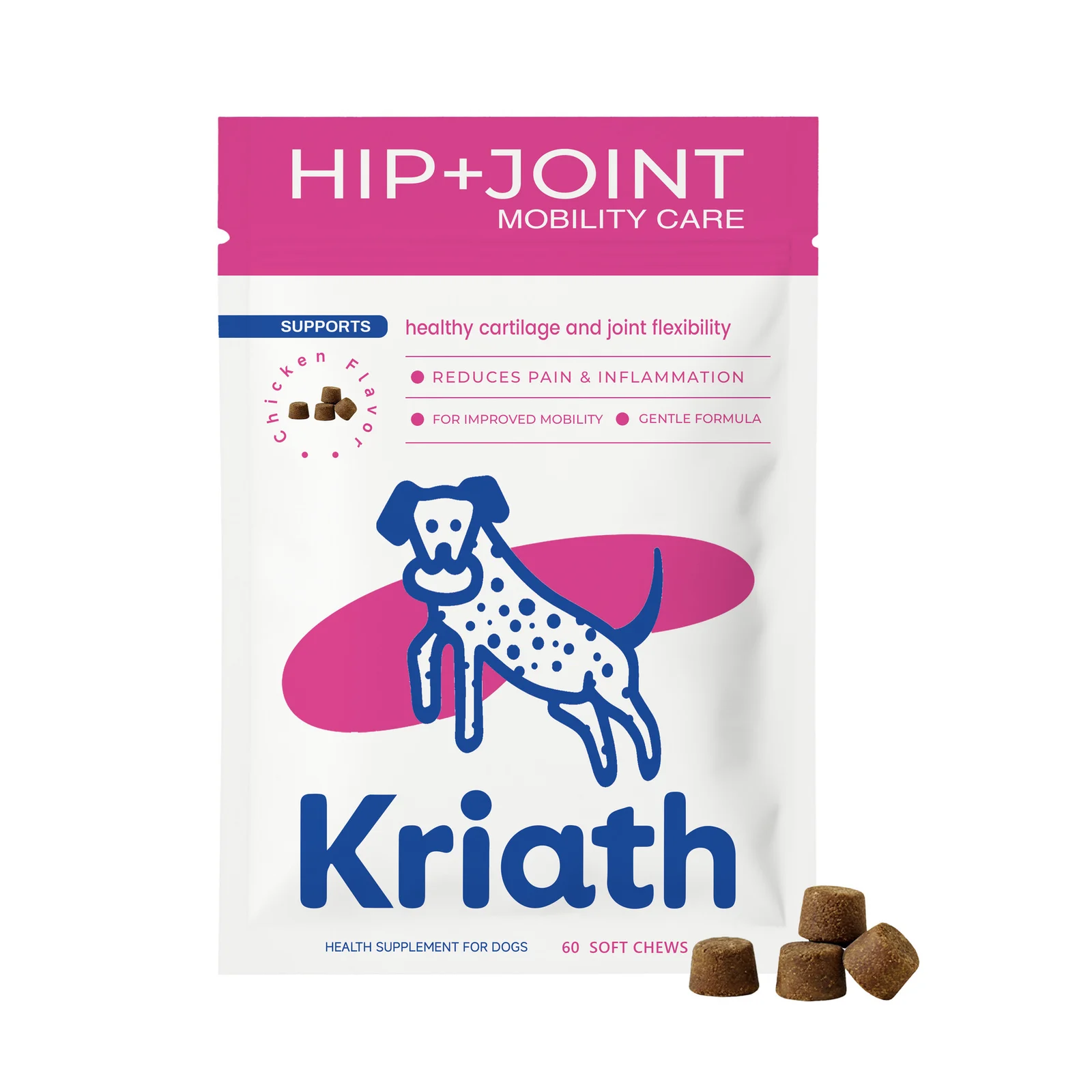 Kriath Chewable Tablets For Dogs, Gentle Care The Dog's Body, Daily Nutritional… — image 2
