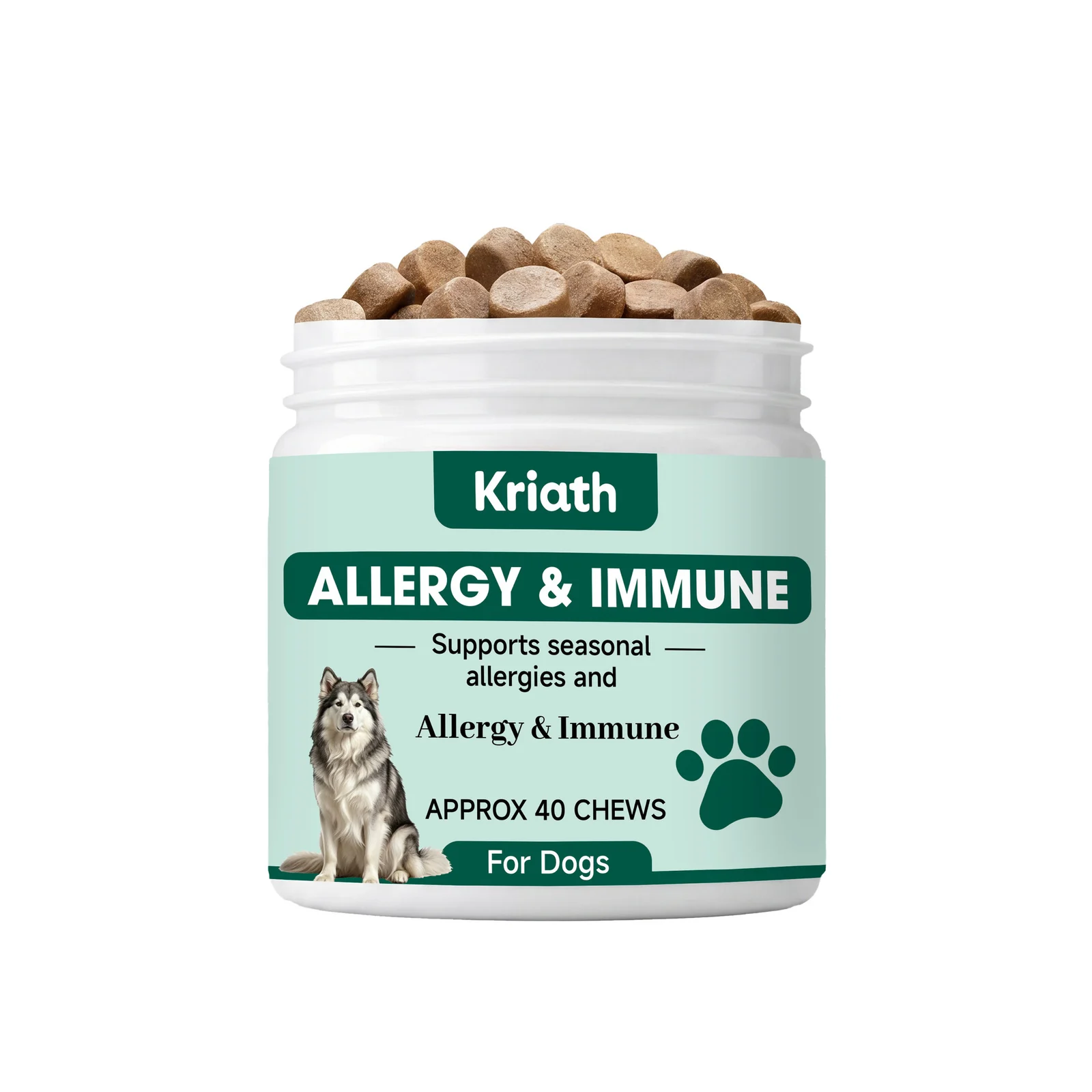 Kriath Dog Care Chewable Tablets With Mild Ingredients For Daily And Nutritional… — image 3