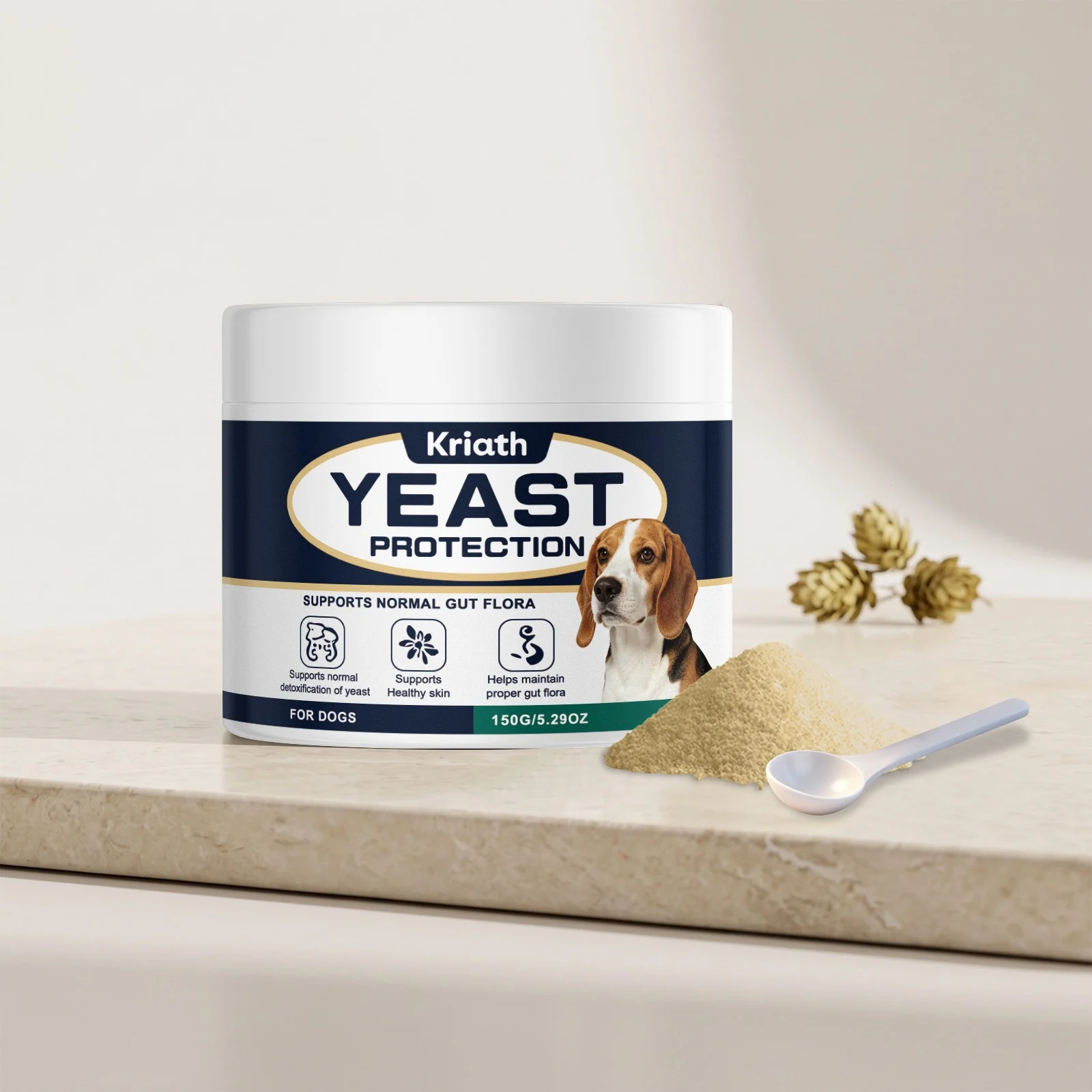 Kriath Dog Yeast Supplement Daily Care For Dogs' Body Comfort And Nutrition — image 3