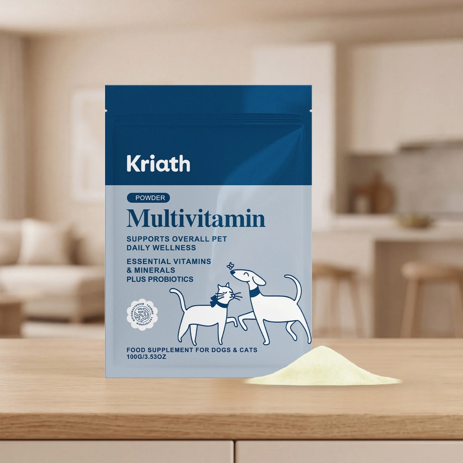 Kriath Nutritional Supplement For Dogs And Cats, A Gentle Easily Absorbed Daily Pets — image 4