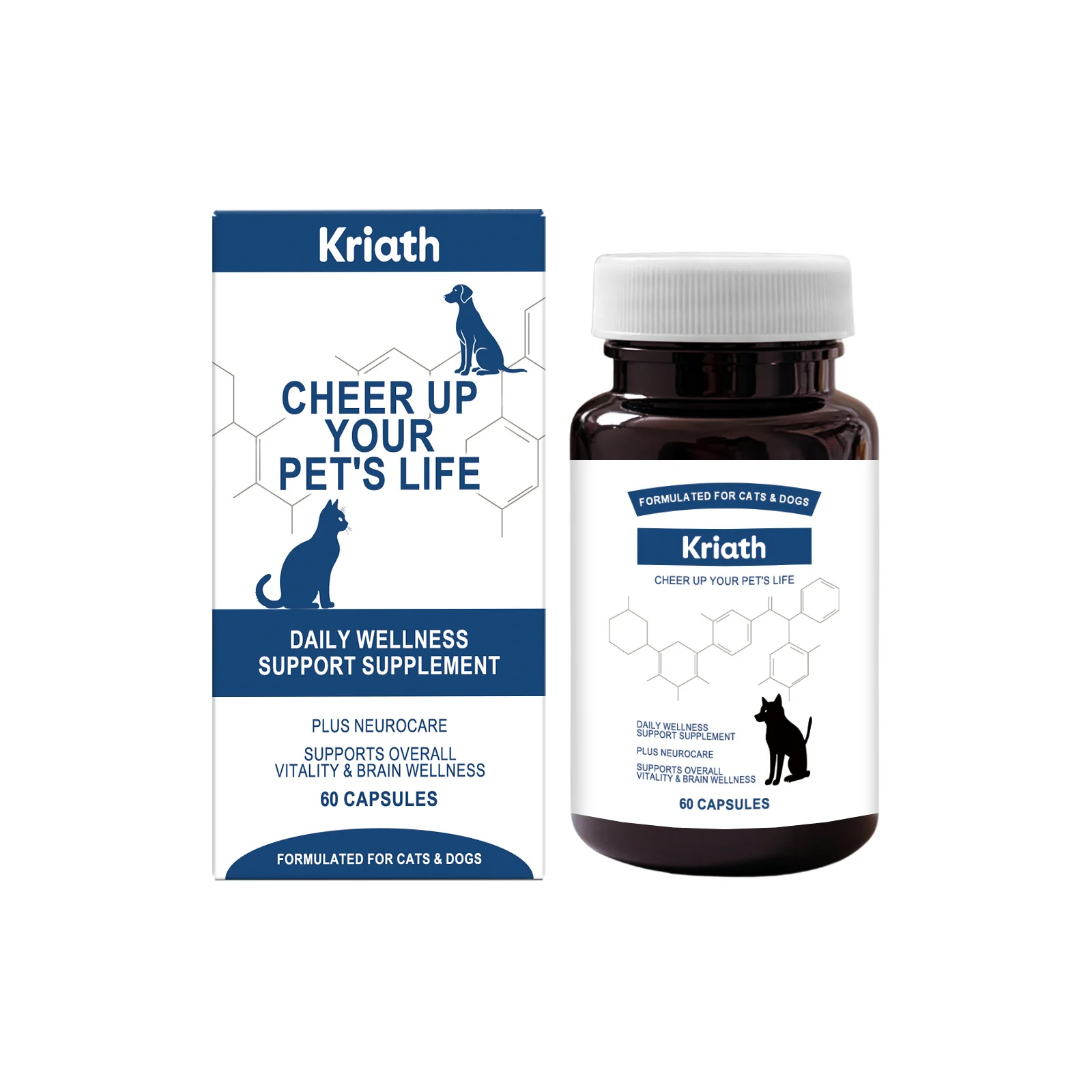 Kriath Pet Care Supplement Capsules With Mild Ingredients Suitable For Cats And Dogs… — image 6