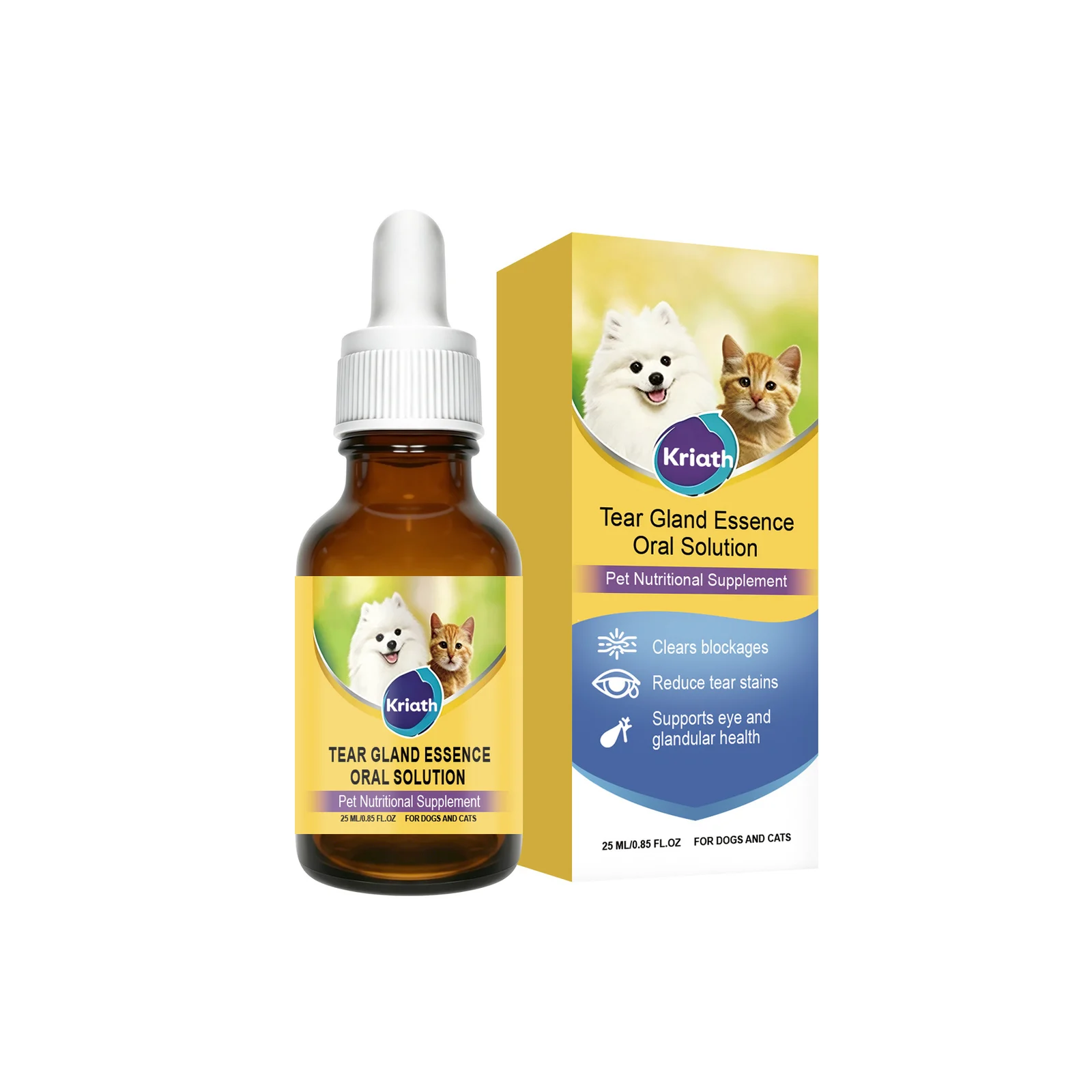 Kriath Pet Eye Oral Liquid Gentle Formula Keeps Eyes Clean, Ideal For Daily Care — image 6