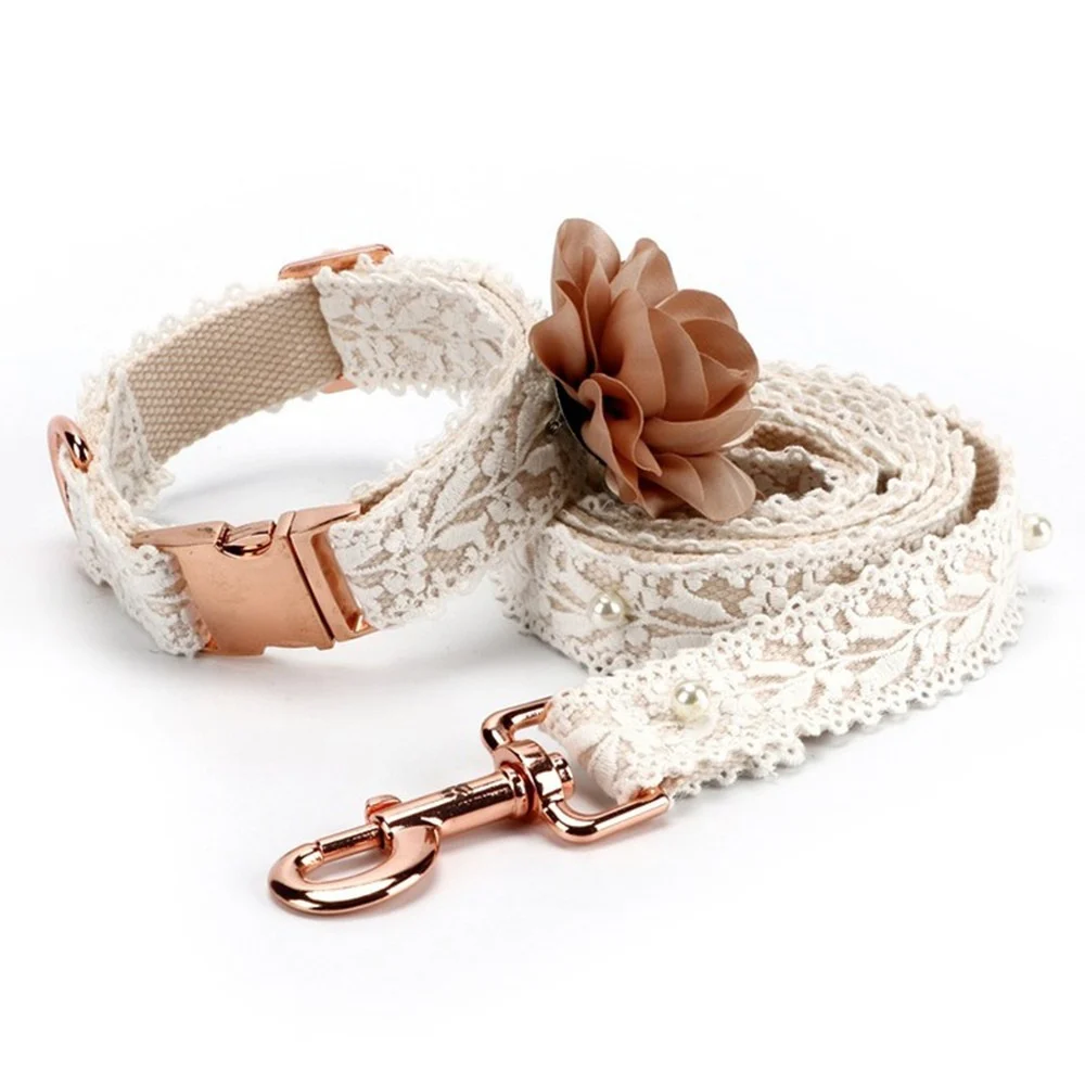 Lace Flower Pet Cat And Dog Harness — image 3