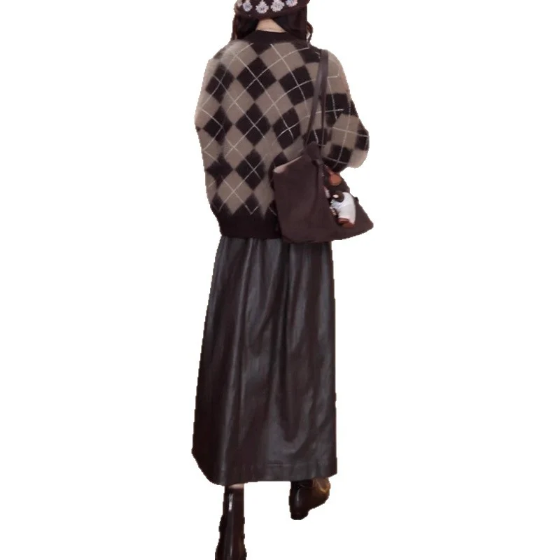 Laid-back Relaxed-fit Knit Cardigan For Women — image 7