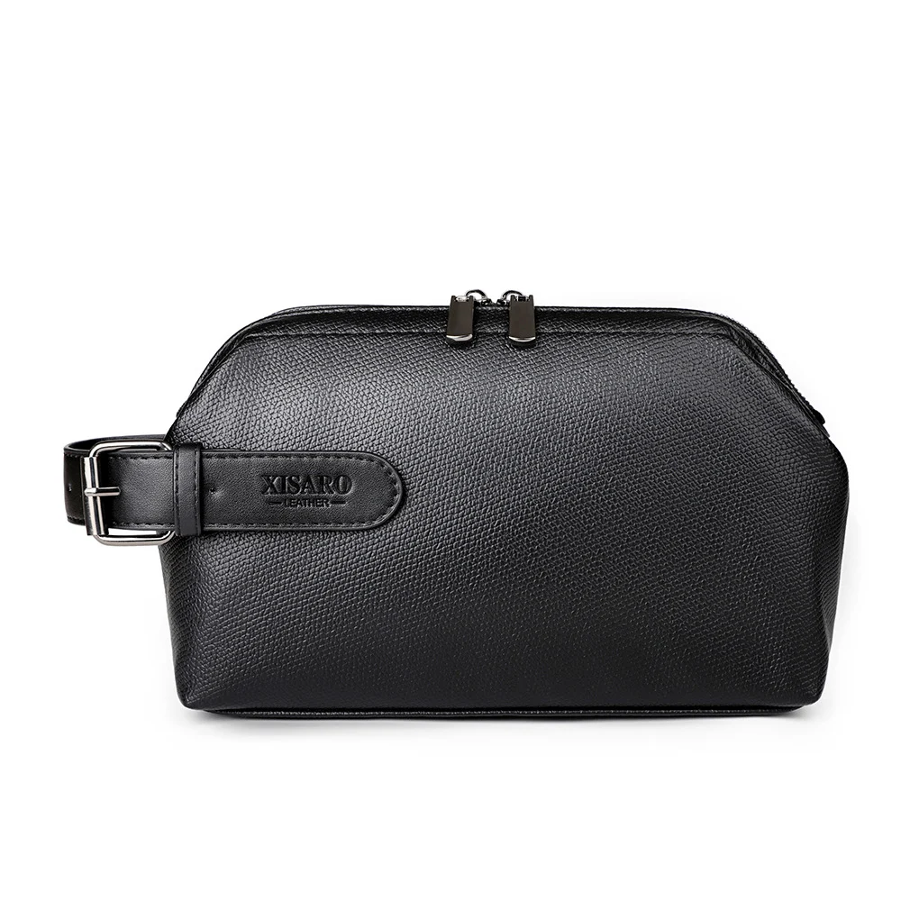 Large Capacity Business Casual Men's Soft Leather Handbag — image 2