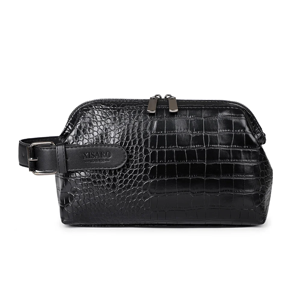 Large Capacity Business Casual Men's Soft Leather Handbag — image 4