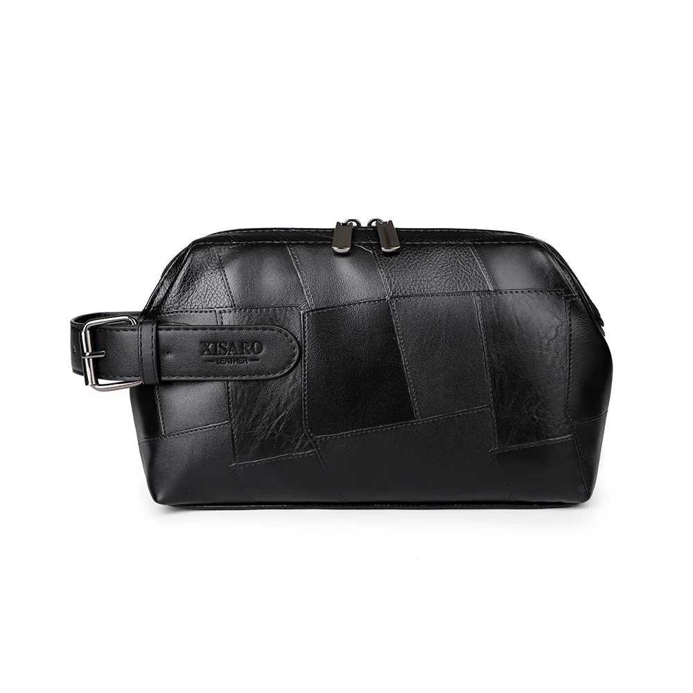 Large Capacity Business Casual Men's Soft Leather Handbag — image 8