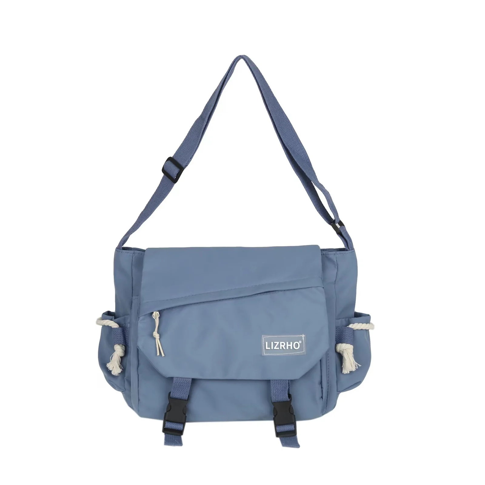Large-capacity Vintage Work-style Nylon Crossbody Bag — image 4