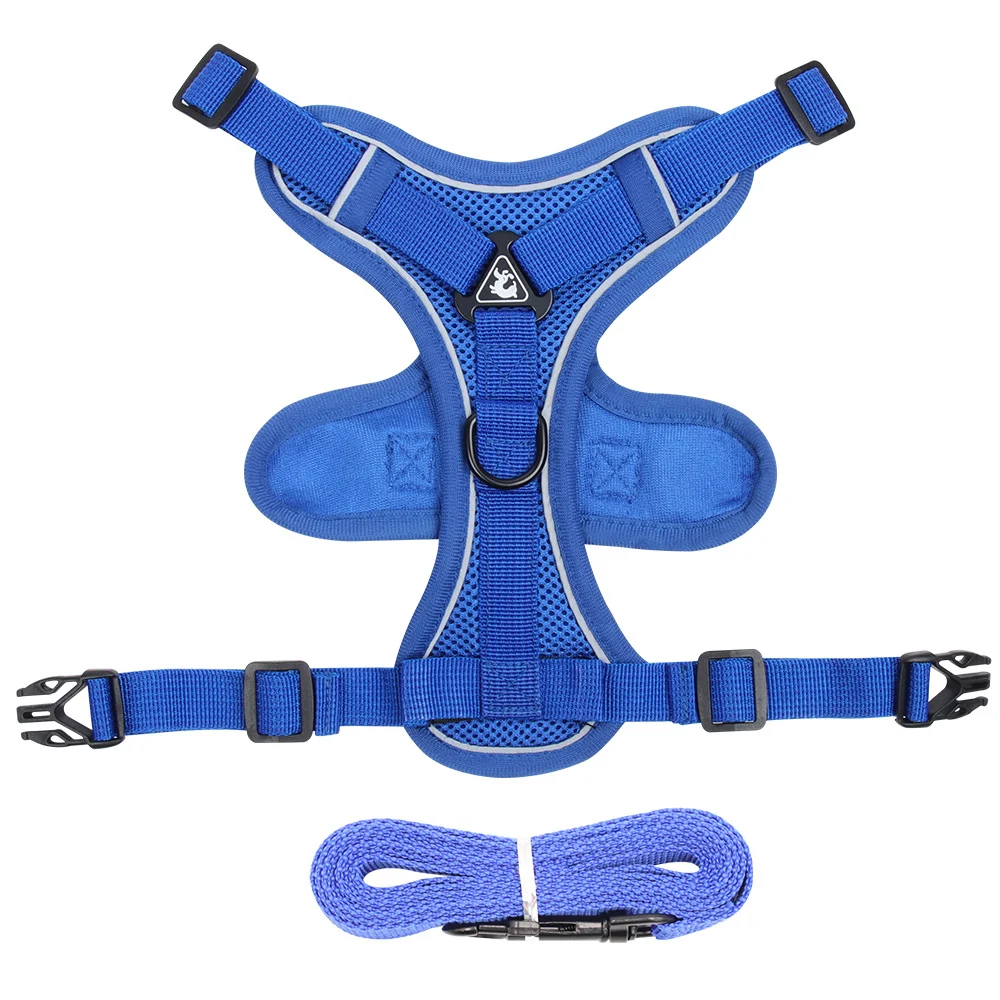 Large Cat Harness And Leash Set Escape Proof Adjustable Mesh Vest With Reflective… — image 2