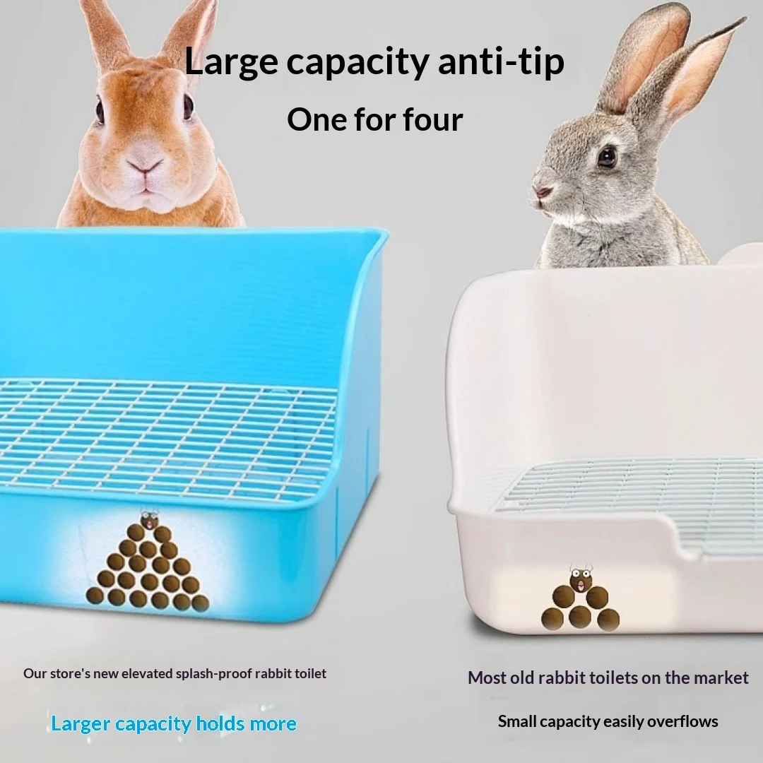 Large Detachable Rabbit Toilet — image 7
