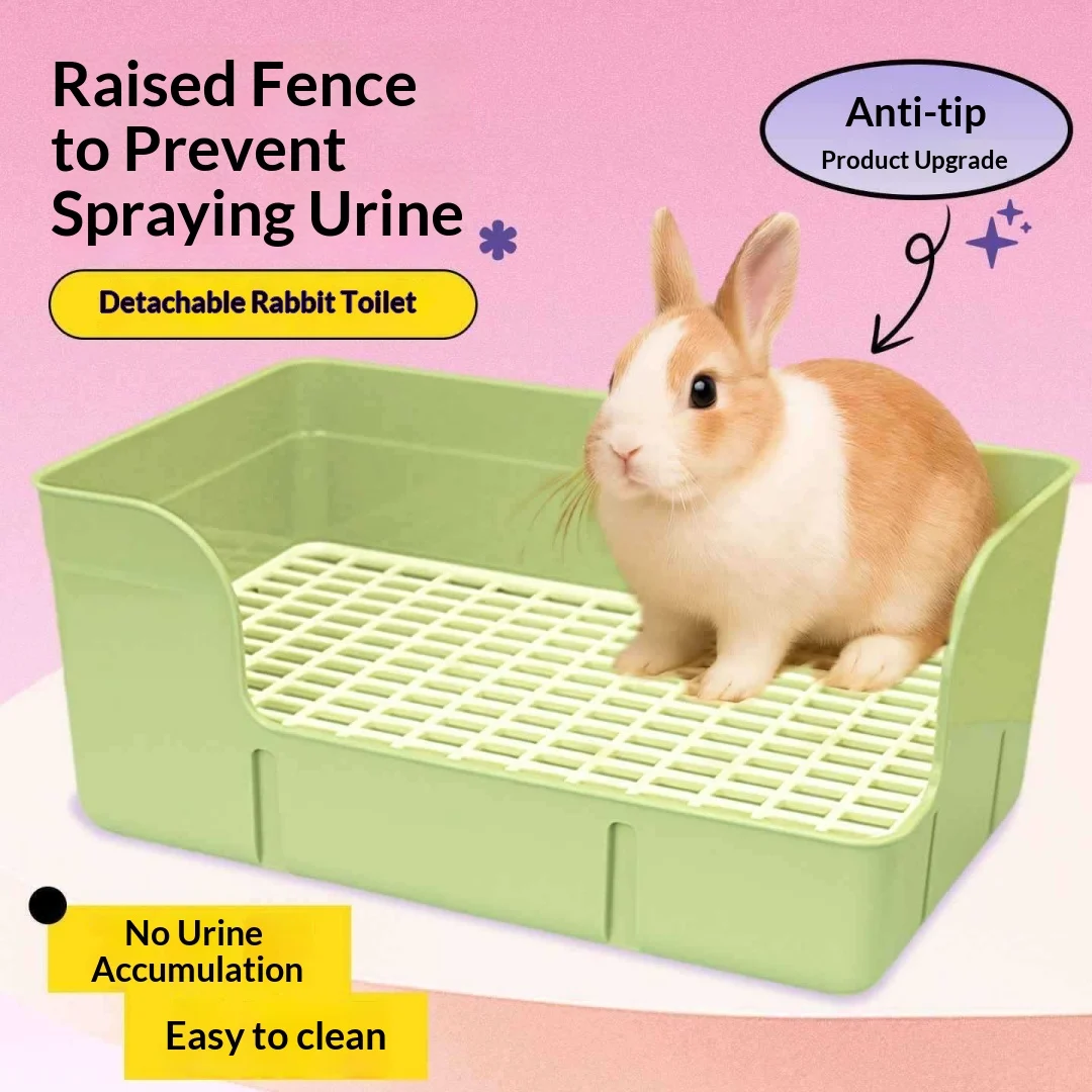 Large Detachable Rabbit Toilet — image 5