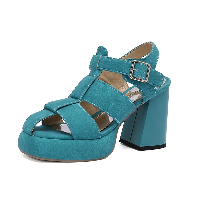 Large Size Sandals Baotou Roman Platform — image 10