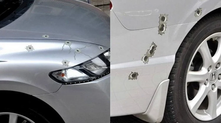 Large-sized Simulated Bullet Hole Car Sticker — image 2