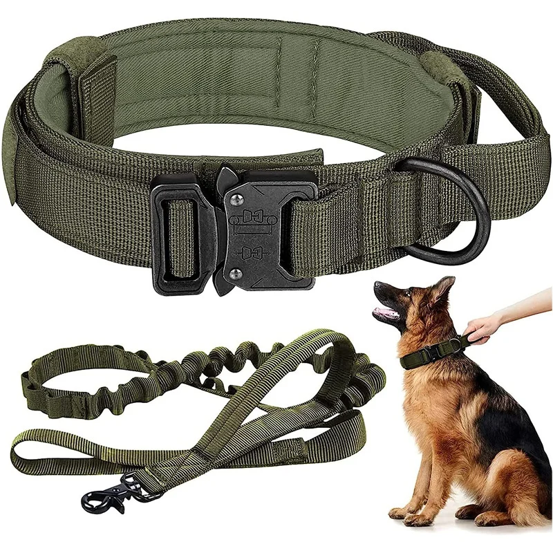 Large Tactical Dog Collar Set — image 3
