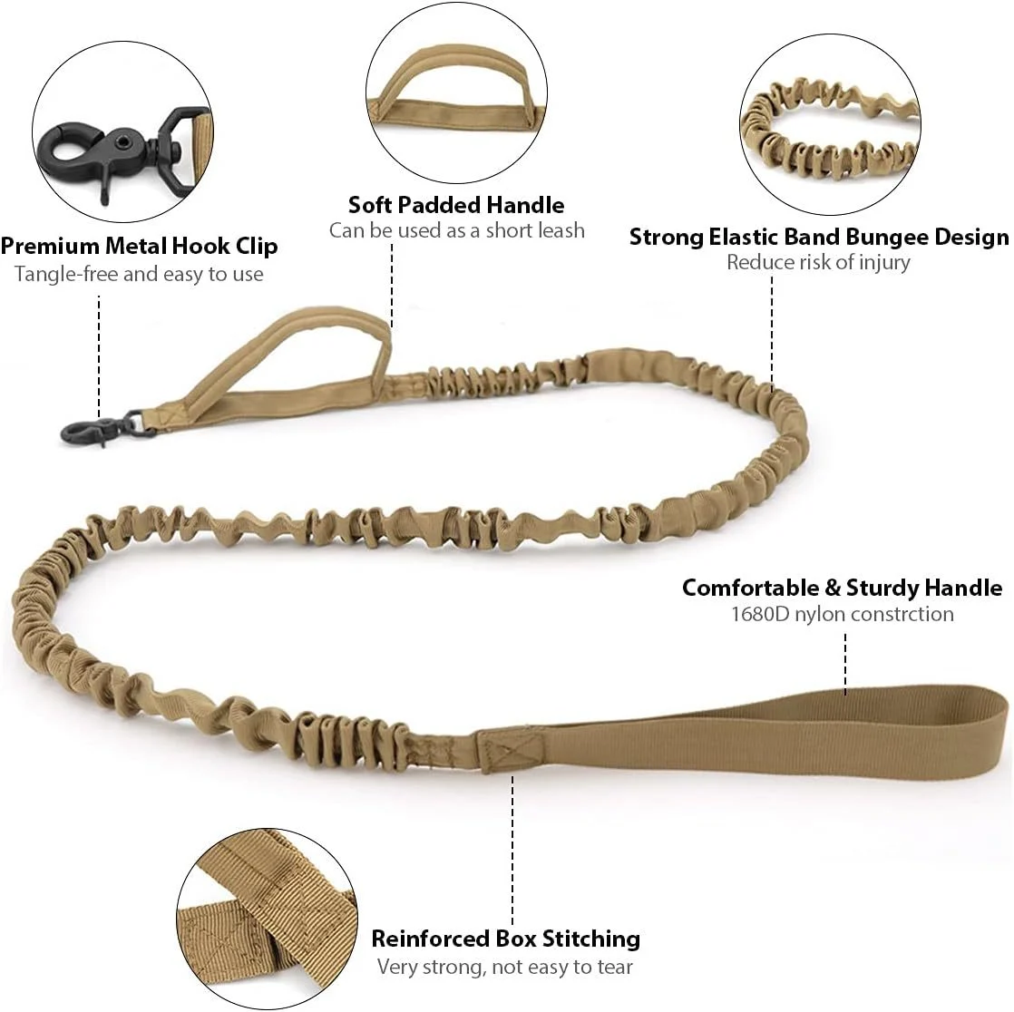 Large Tactical Dog Collar Set — image 5