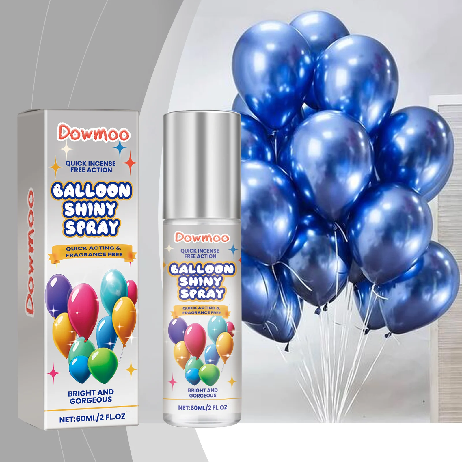 Latex Balloon Shiny Spray 60ml 1box — image 6